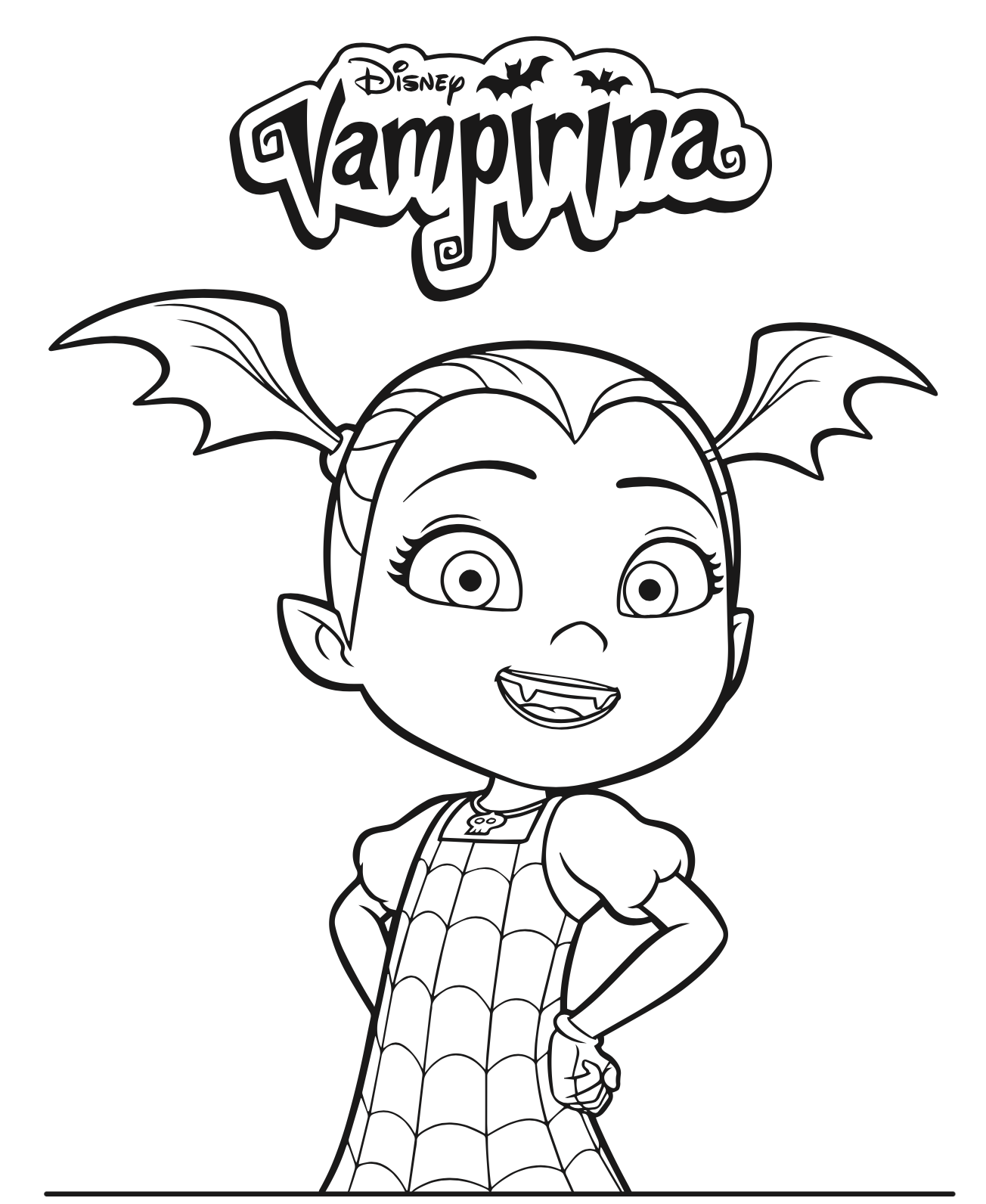 Disney Junior Vampirina Coloring Pages + DVD Giveaway