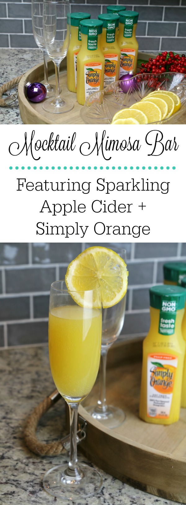 mocktail mimosa bar