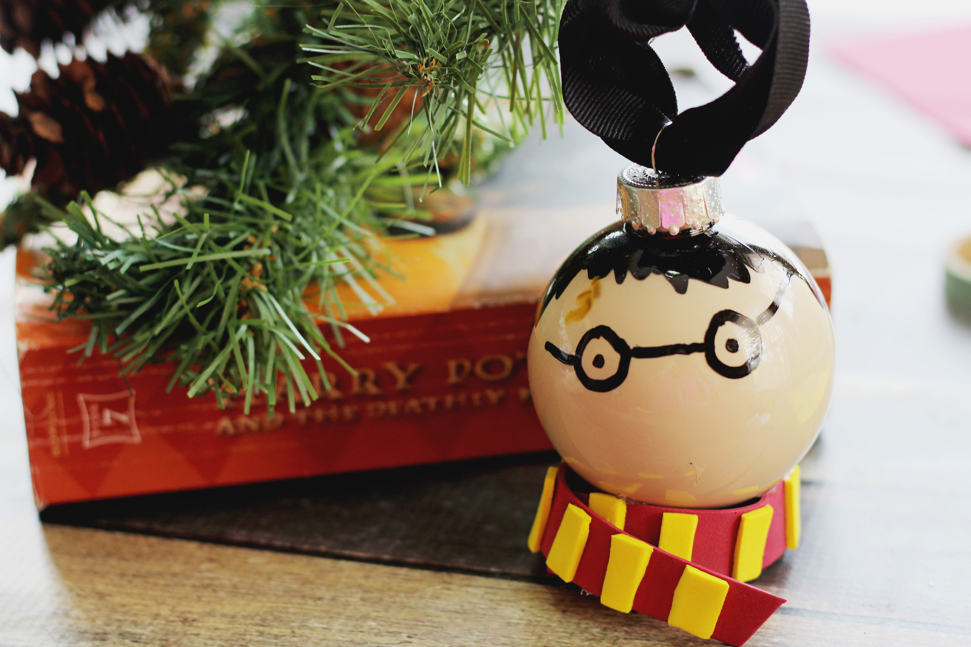 DIY Harry Potter Christmas Ornament - Life. Family. Joy