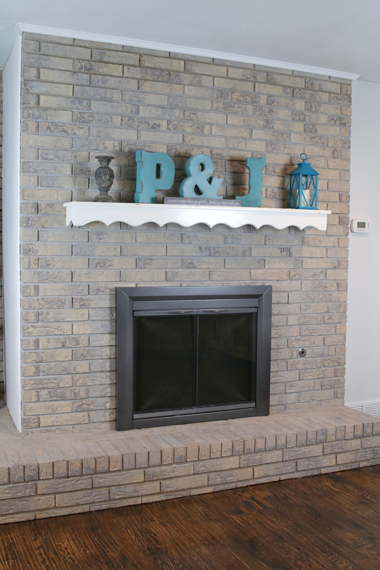 How To Whitewash A Brick Fireplace, Best Paint To Use Whitewash A Brick Fireplace