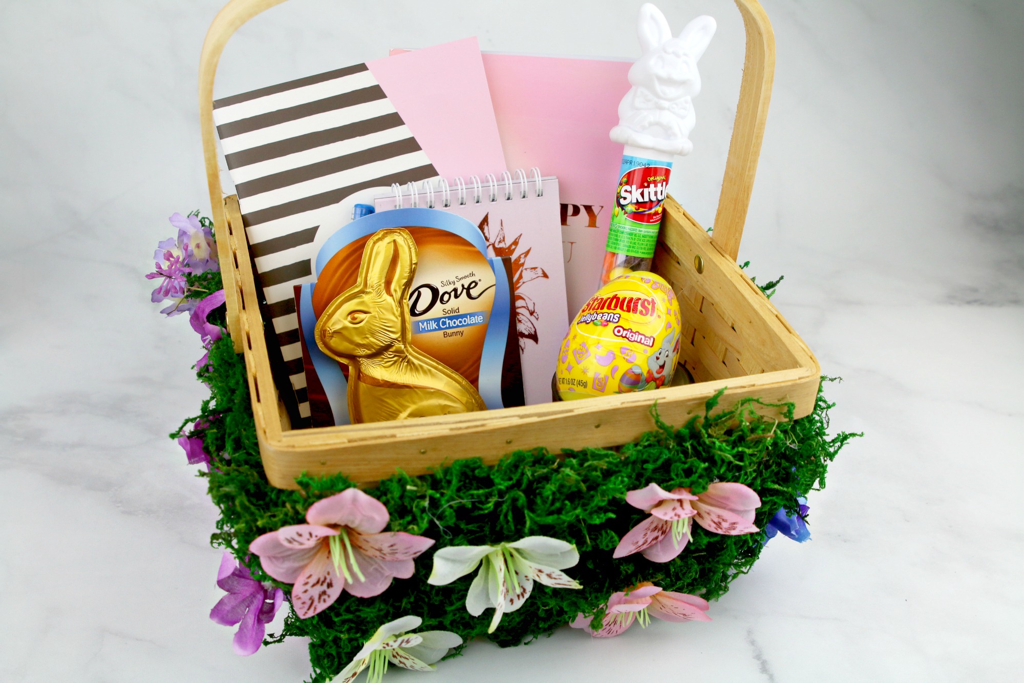 DIY Flower Easter Basket