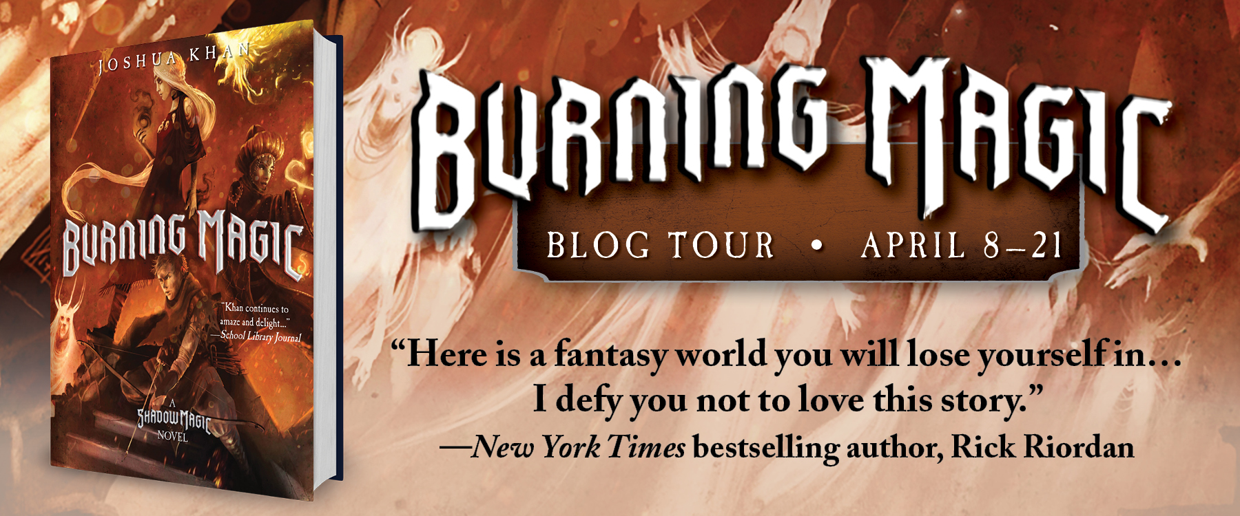 Burning Magic Book Tour