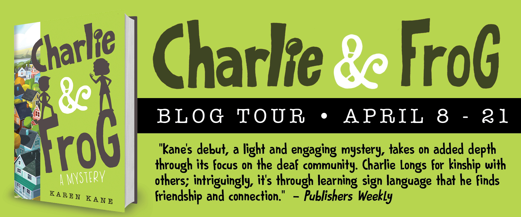 Charlie and Frog Book Tour