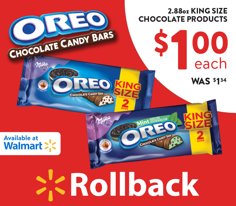 OREO on rollback at Walmart