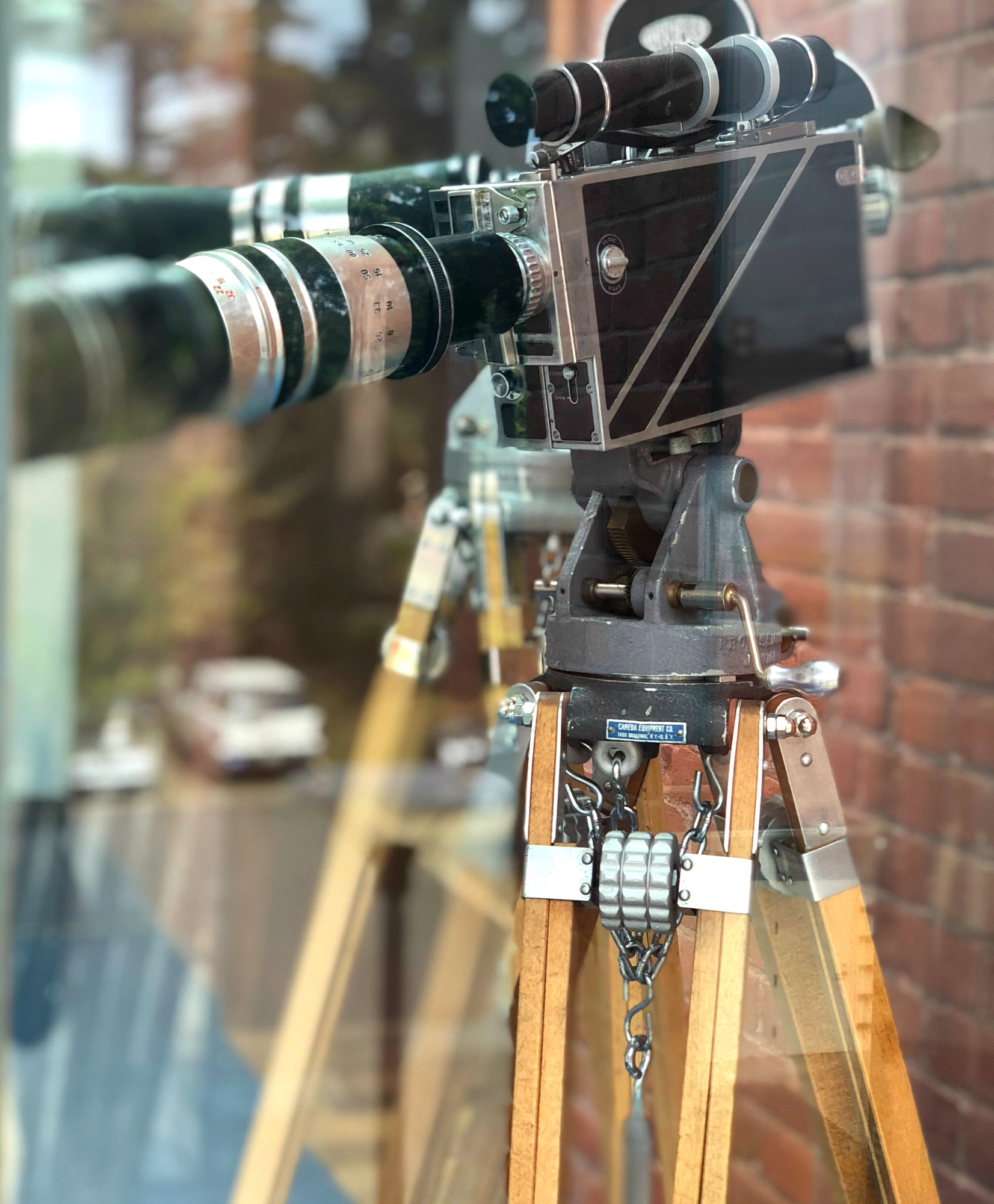 vintage camera at Walt Disney Family museum