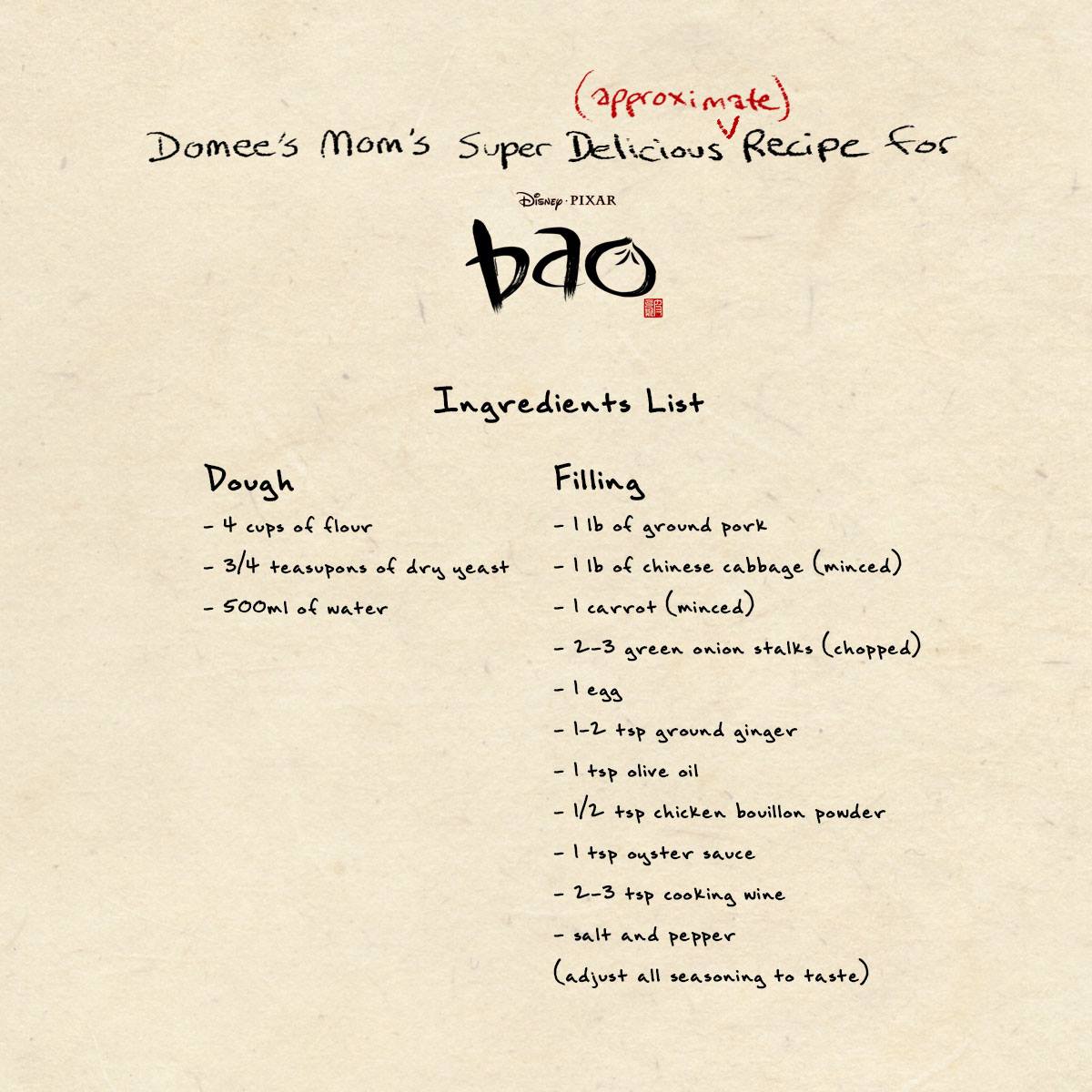 Dumpling Recipe Ingredients