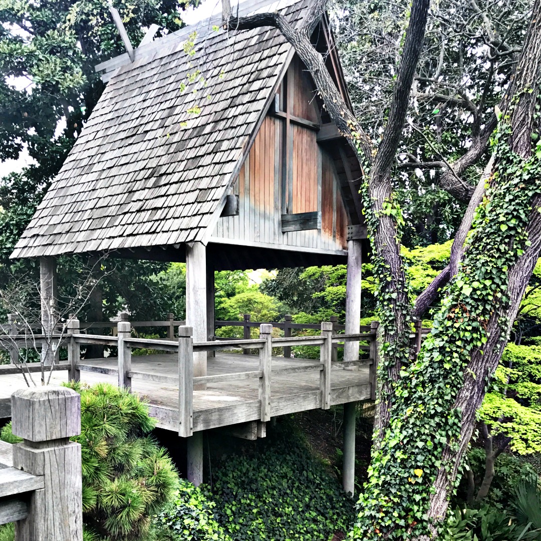 Tree House at Fort Worth Japanese Gardens