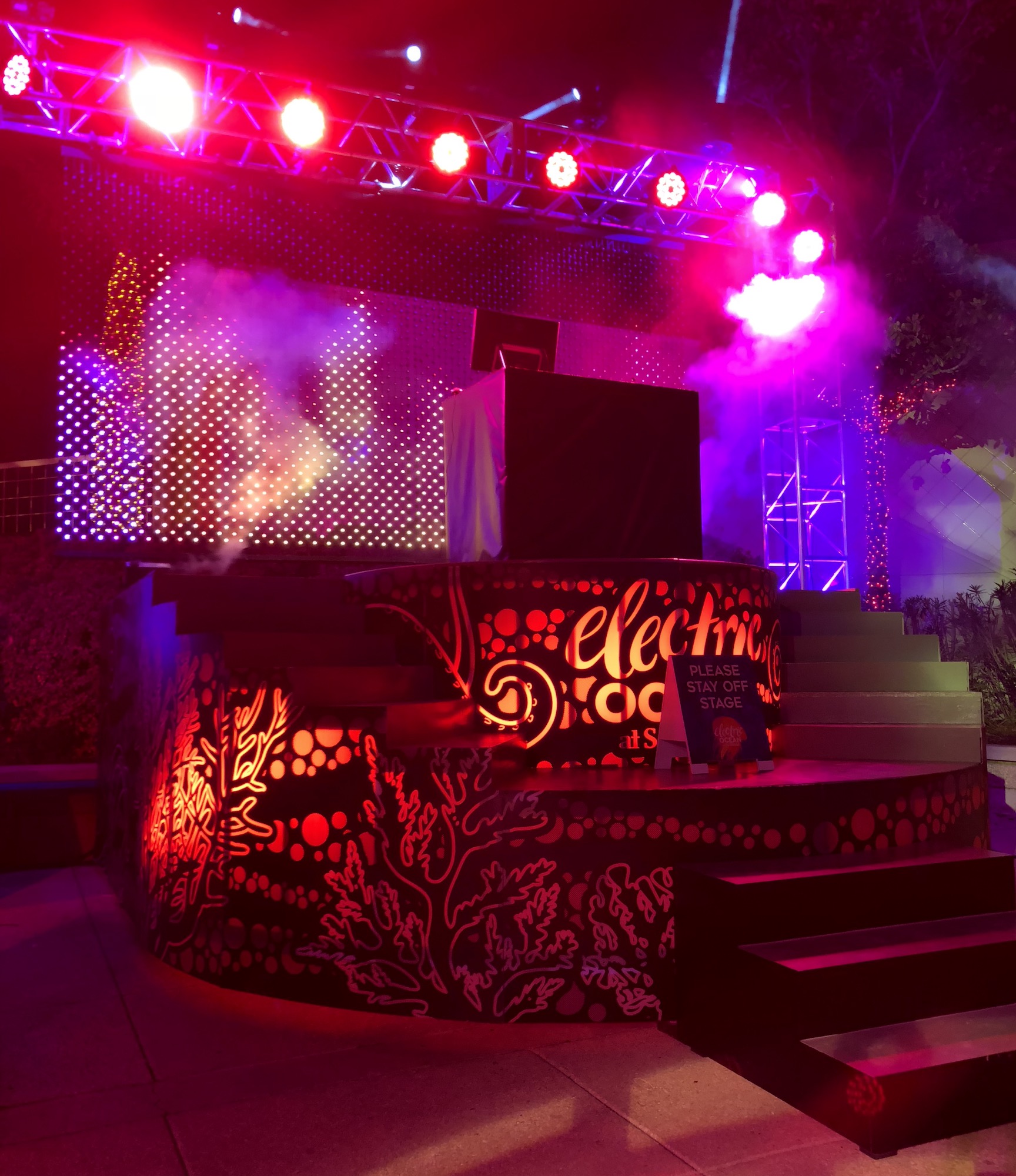 Electric Ocean Party Stage