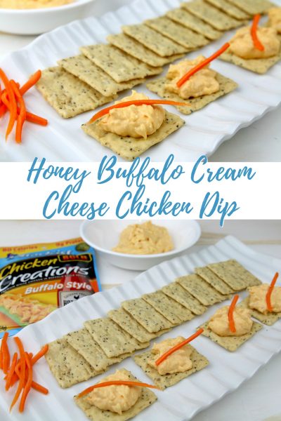 Honey Buffalo Cream Cheese Chicken Dip Recipe