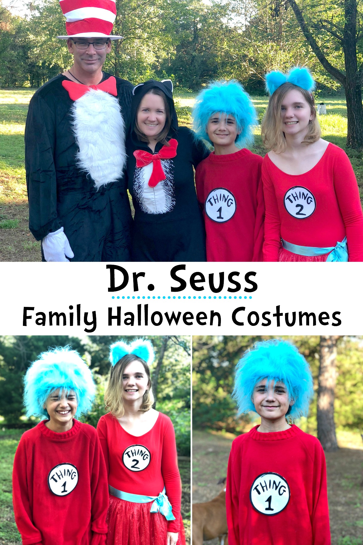 Dr. Seuss Family Halloween Costumes 