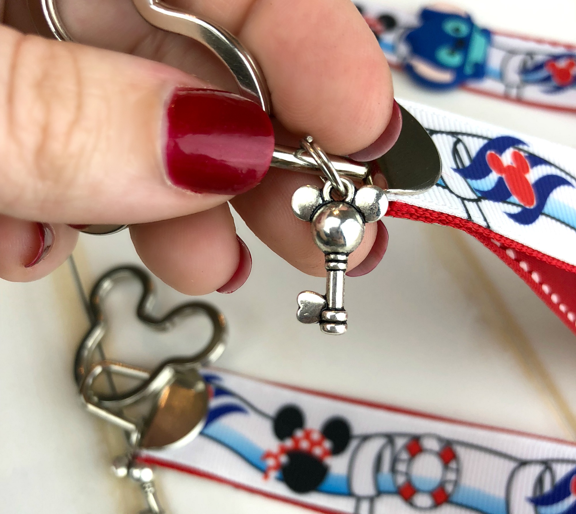 Mickey Mouse Key Charm