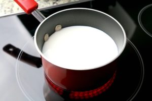 boil milk