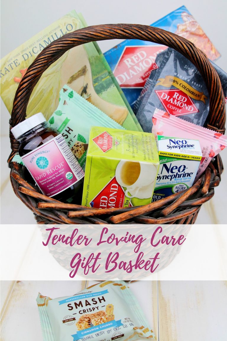 Tender Loving Care Gift Basket – Get Well Soon Care Package