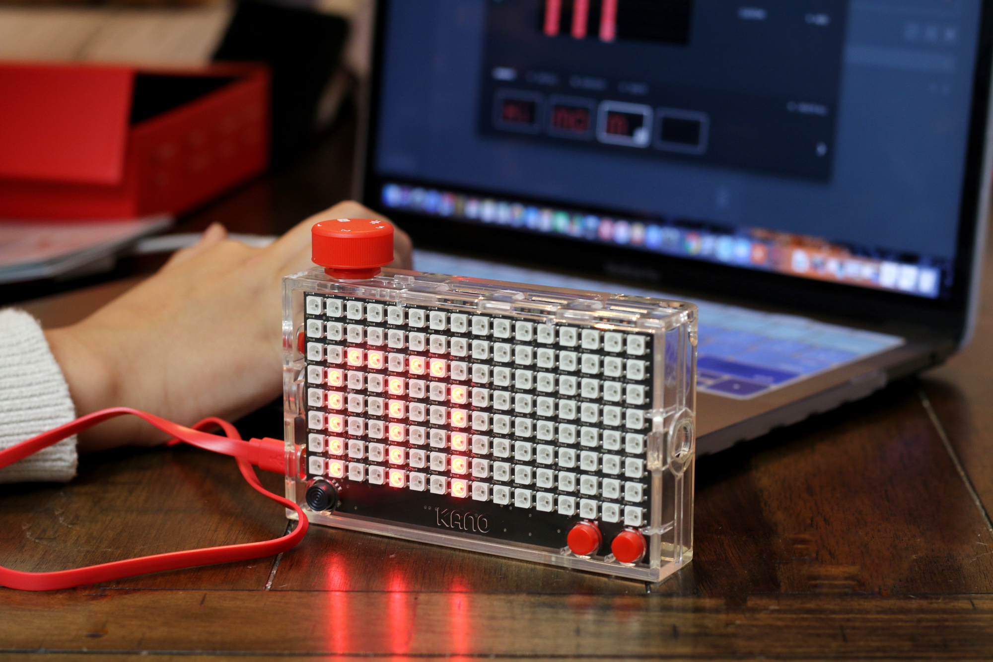 The Pixel Kit from Kano coding for kids