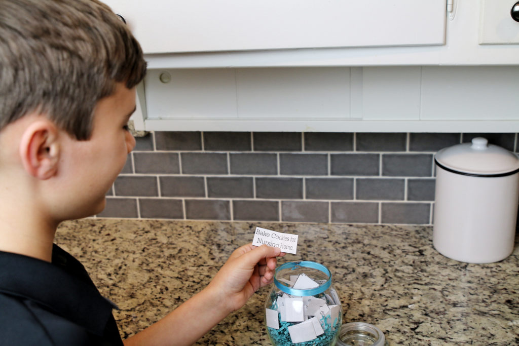 kids learn to give back