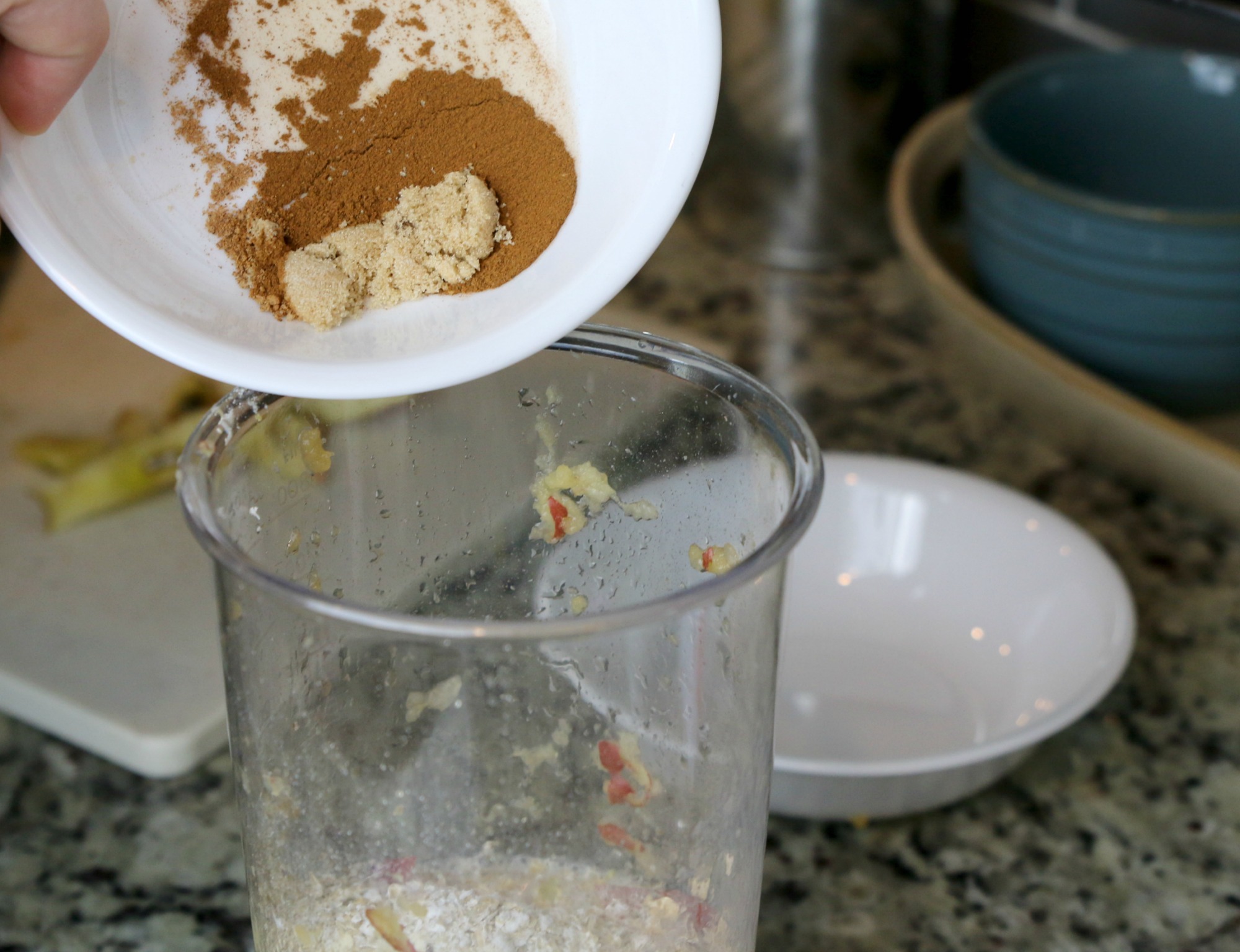 add spices to smoothie