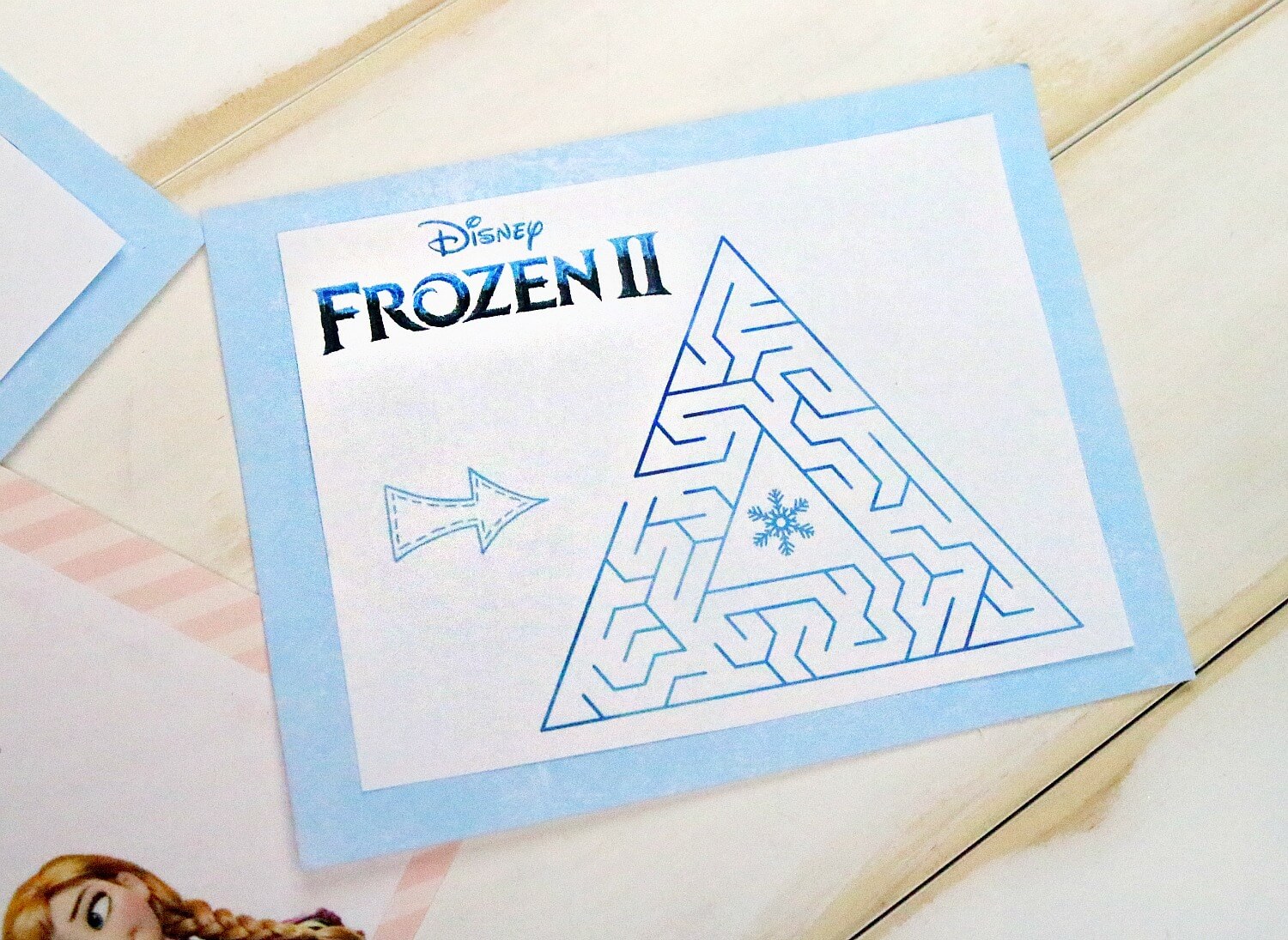 Disney Frozen 2 Printable Maze