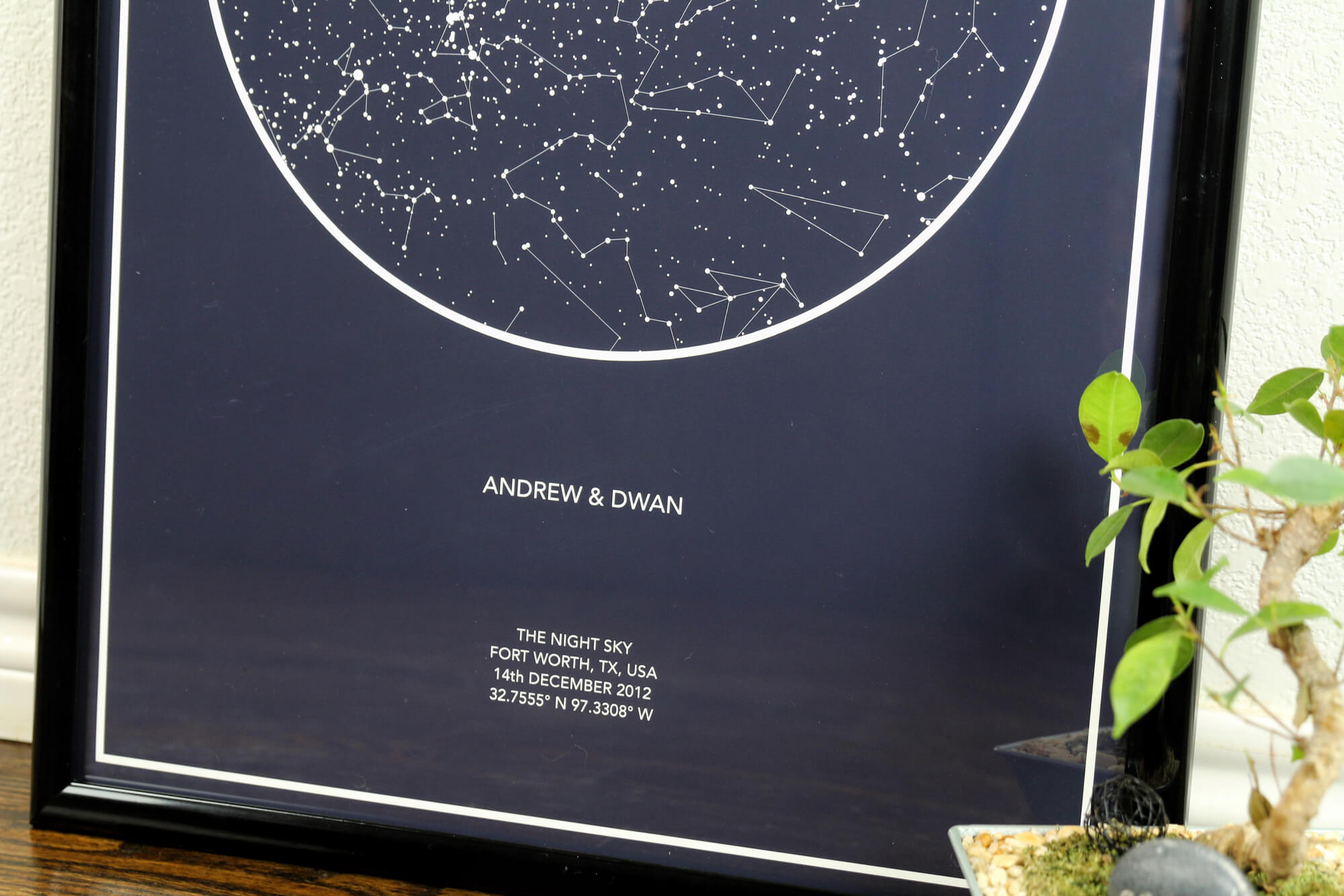 star print anniversary gift