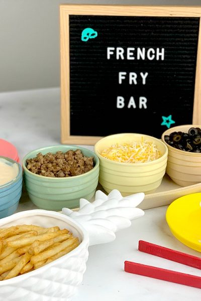 French Fry Bar