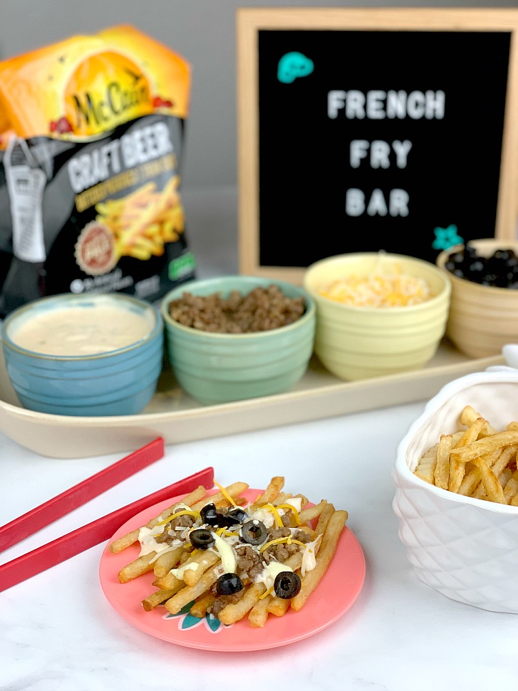 Loaded French Fries Bar