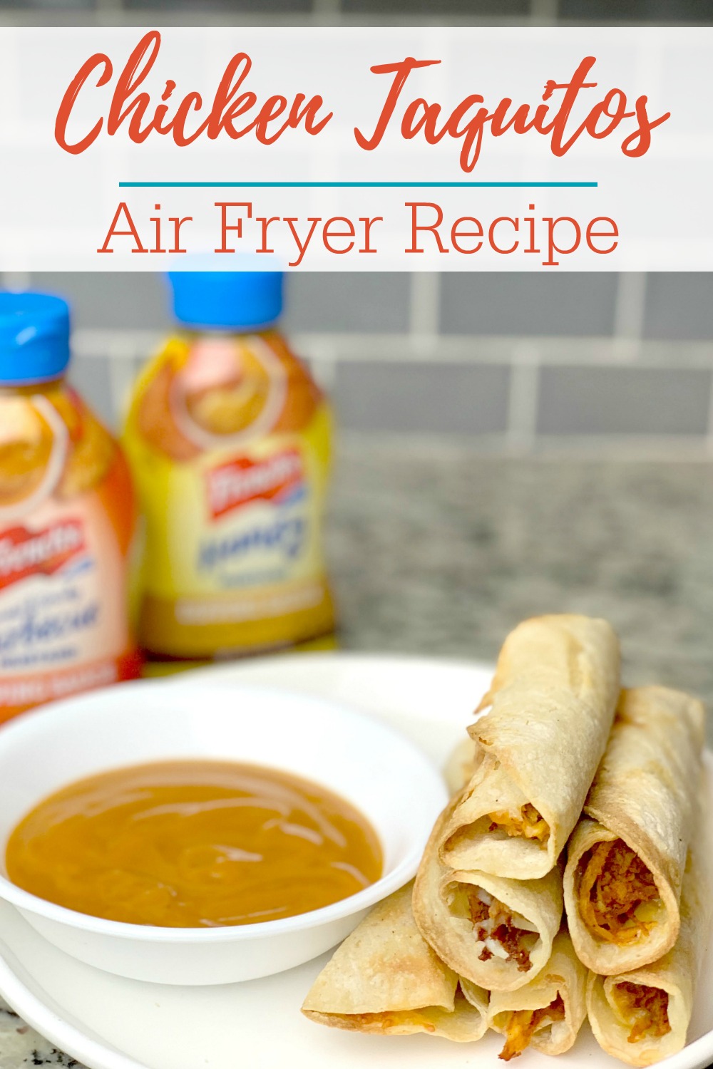Homemade Air Fryer Chicken Taquitos Recipe