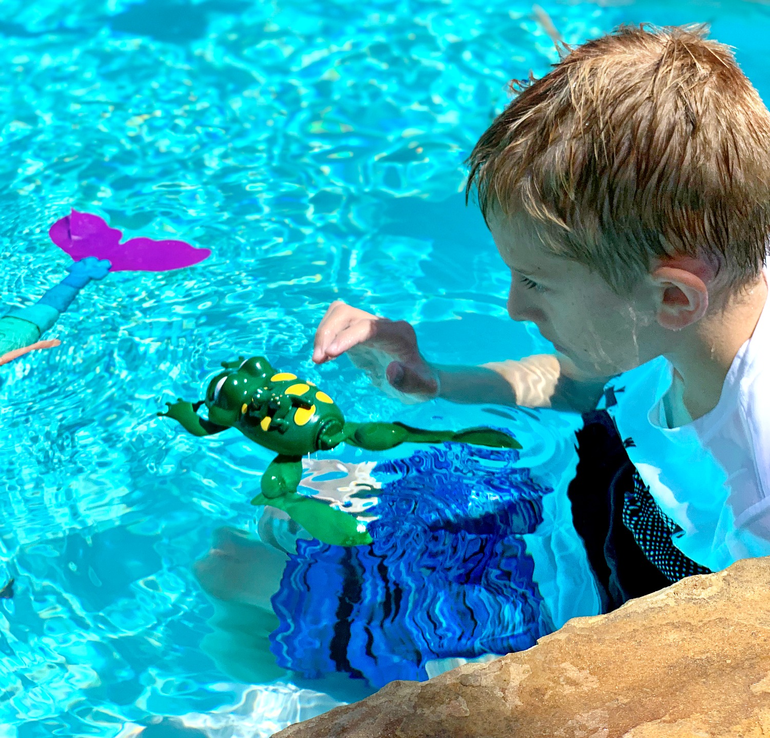 Swimming Frog Pool Toy