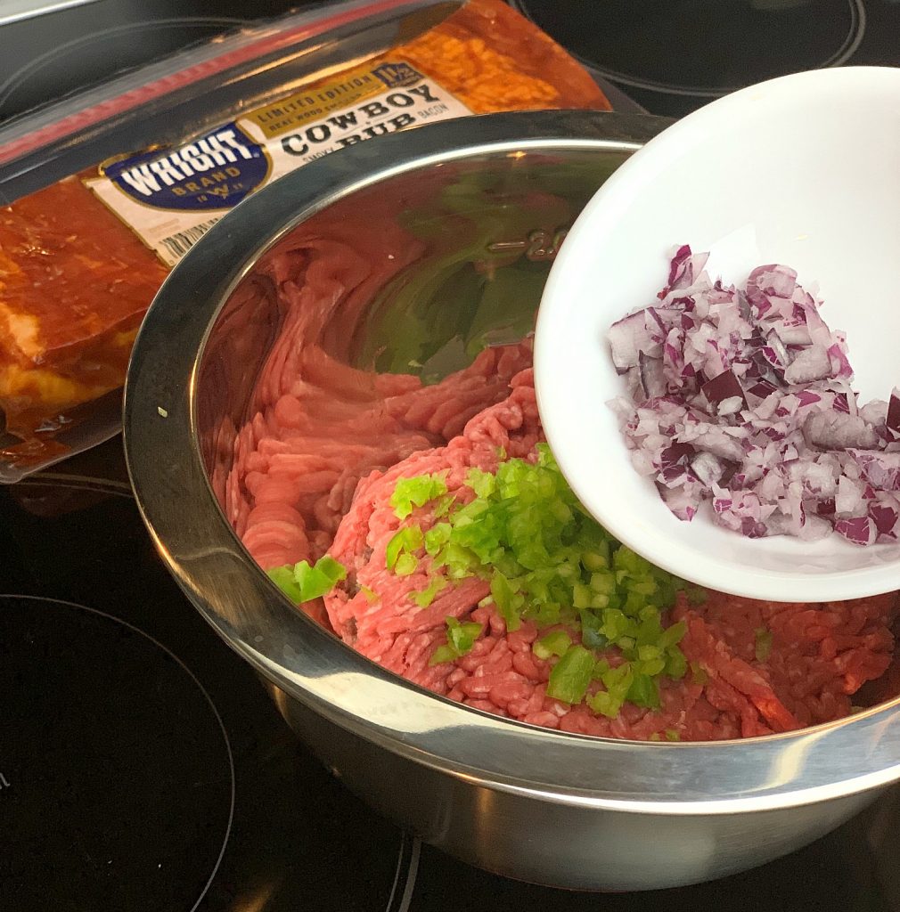 add onion to meat