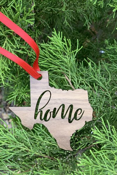 Texas Home Ornament