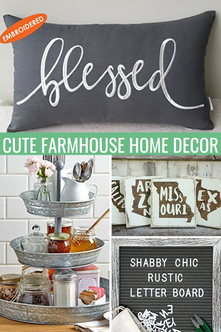 The BEST Farmhouse Home Decor Amazon Finds