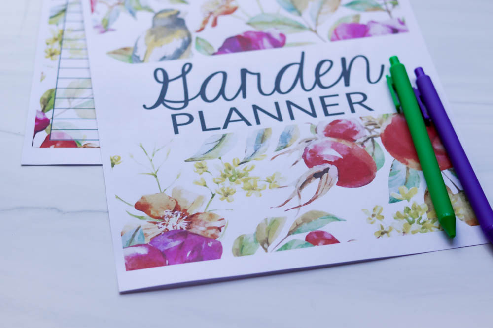 Garden Planner Printable