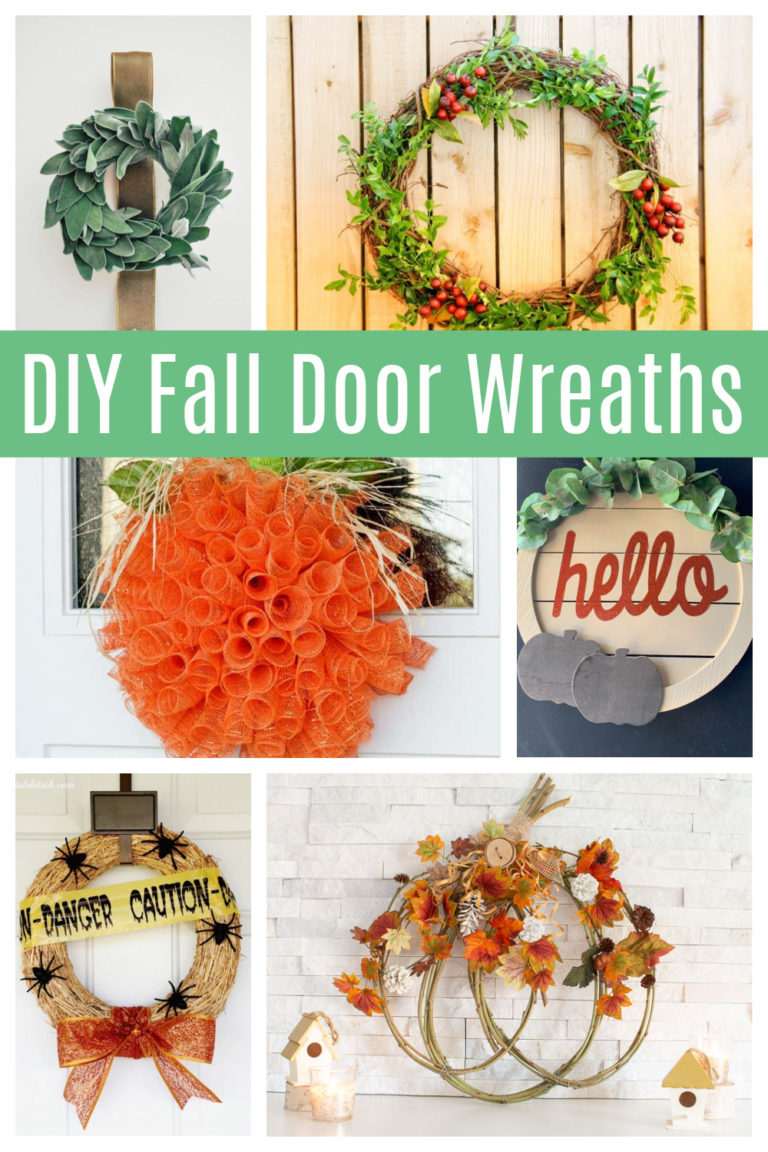 Fall Wreath Ideas: 12+ DIY Door Wreaths To Make During a Pandemic