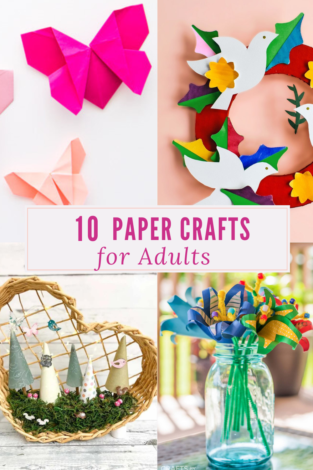 27 Creative Paper Crafts for Adults - DIY Inspired