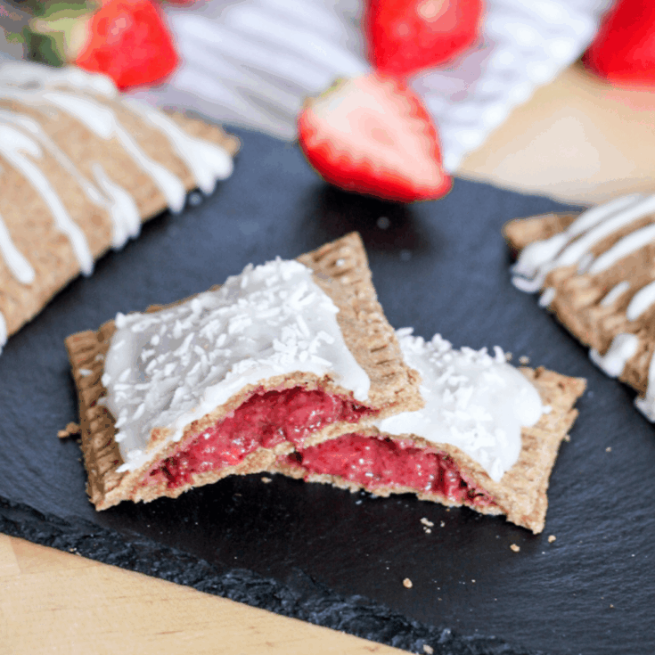 Image for Homemade Strawberry Pop Tarts | Easy Vegan Recipe