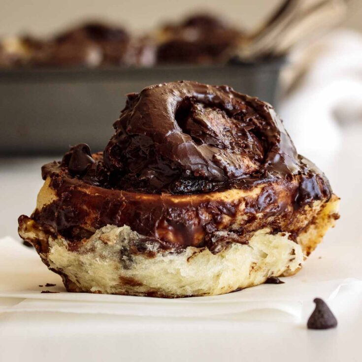 Image for Chocolate Rolls (Yeast Chocolate Rolls) – Milk and Pop
